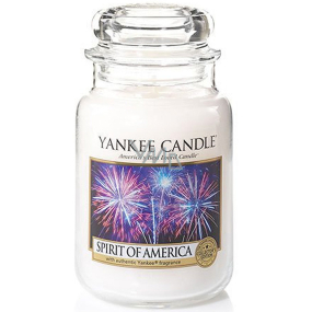 Yankee Candle Spirit Of America - Duftkerze Spirit of America Klassisches großes Glas 623 g