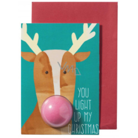 Bomb Cosmetics Illuminated Christmas Weihnachtskarte mit Ballistik 50 g
