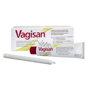 Vagisan HydroKrém Feuchtigkeitscreme für trockene Vagina mit Applikator 50 g