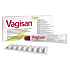 Vagisan HydroCream Moisturizing Cream Kombi mit trockener Vagina 10 g + Zäpfchen 8 Stück