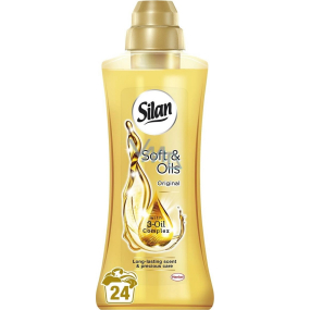 Silan Soft & Oils Original Weichspülerkonzentrat 24 Dosen 600 ml