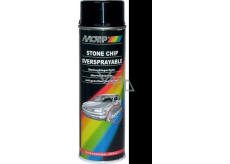 Motip Stone Chip Übersprühbarer schwarzer Splitterschutz 500 ml