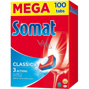 Somat Classic Geschirrspülertabletten 100 Stück