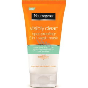 Neutrogena Visibly Clear Spot Proofing 2 in 1 Reinigungsemulsion und Maske 150 ml