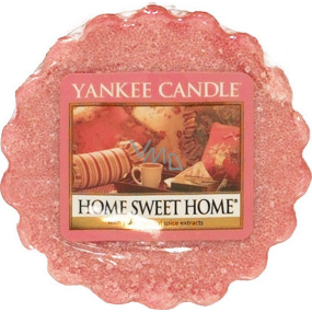 Yankee Candle Home Sweet Home - Oh süßes Zuhause duftendes Wachs für Aromalampen 22 g