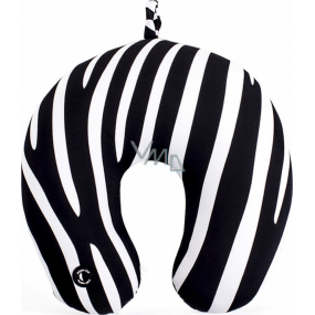 Albi Massage Reisekissen Zebra 30 x 28 x 10 cm