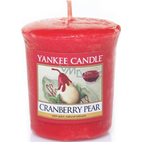 Yankee Candle Cranberry Pear - Votivkerze mit Cranberry- und Birnenduft 49 g