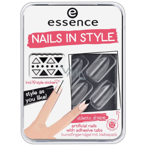 Essence Nails In Style künstliche Nägel 04 Klar für Sie? 12 Stück