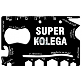 Albi Multi-Tool für Brieftasche Super Kollege 8,5 cm x 5,3 cm x 0,2 cm