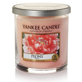 Yankee Candle Peony - Pfingstrosen-Duftkerze Dekor klein 198 g