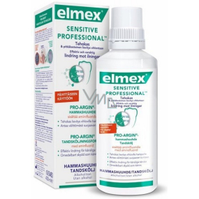 Elmex Sensitive Professional Pro-Argin Mundwasser mit Aminfluorid, alkoholfrei 400 ml