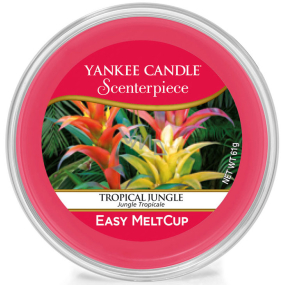 Yankee Candle Meltcup Tropical Jungle - Sungerpiece Duftwachs für elektrische Aromalampe 61 g