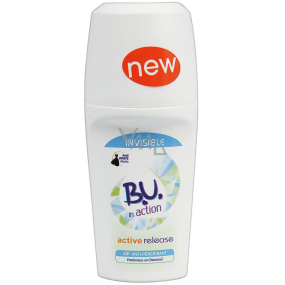 BU In Aktion Active Release Unsichtbarer 48-Stunden-Ball Antitranspirant Deodorant Roll-On für Frauen 50 ml