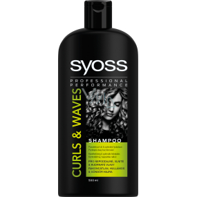 Syoss Curls & Waves Shampoo für widerspenstiges, welliges und lockiges Haar 500 ml