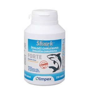 Olimpex Shark Forte Haifischknorpel Nahrungsergänzungsmittel für Knochen, Muskeln, Verdauungssystem 50 Tabletten