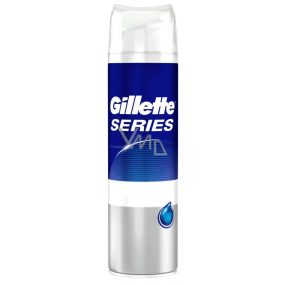 Gillette Series Pure & Sensitive Rasiergel für Männer 200 ml