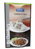 Dr. Clauders Nieren- und Geflügelfleisch in Sauce mit Fleischstücken für Katzen in der Tasche 100 g
