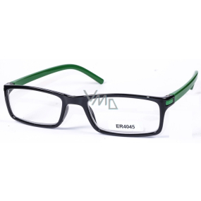 Berkeley Eyeglasses +3,5 schwarz grüne Seite 1 Stück MC2 ER4045