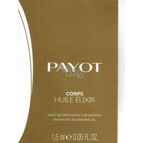 Payot Body Huile Elixir Pflegendes Öl für Gesicht, Körper und Haare mit Myrrhen- und Amyris-Extrakt 1,5 ml