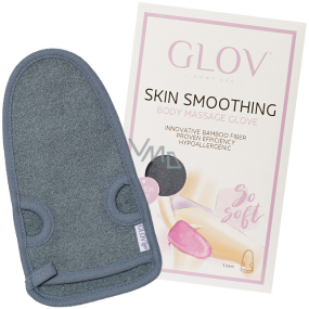 Glov Skin Smoothing Graue Handschuhe zum Massieren problematischer Körperteile 1 Stück