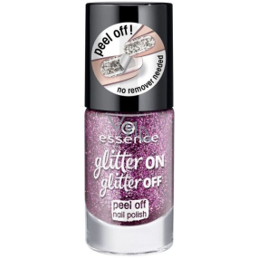Essence Glitter on Glitter Off Nagellack 03 Party Queen 8 ml