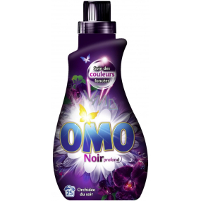 Omo Noir profond Orchidée du Soir Waschgel, schwarze Wäsche 25 Dosen 875 ml