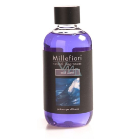 Millefiori Milano Natürliches kaltes Wasser - Kaltwasser Diffusor Nachfüllung für Weihrauchstiele 250 ml