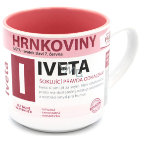 Nekupto Pots Mug mit dem Namen Iveta 0,4 Liter