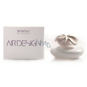 Millefiori Milano Air Design Diffusor Blumenbehälter zum Duften von Duft mit porösem Top Large White