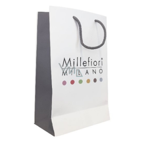 GESCHENK Millefiori Milano Papiertüte weiß mittel 35 x 20 cm 1 Stück