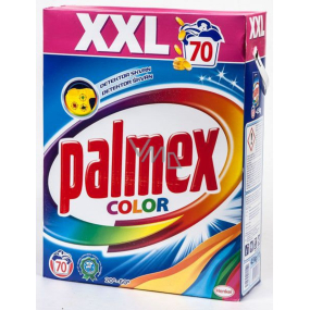 Palmex Farbpulver zum Waschen farbiger Wäsche 70 Dosen 4,9 kg Box