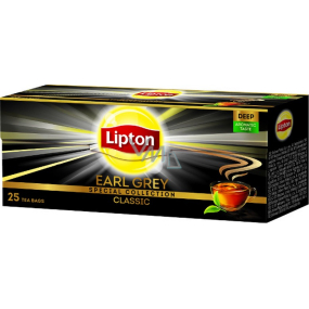 Lipton Earl Grey Klassischer Tee mit schwarzem Geschmack 25 Aufgussbeutel 37,5 g