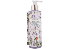 Bohemia Gifts Botanica Lavendel mit Olivenöl, Kräuterextrakt und Joghurt-Aktivstoff Flüssigseife Spender 250 ml