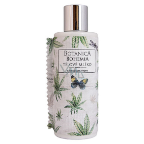 Bohemia Gifts Botanica Hanföl Körperlotion für alle Hauttypen 200 ml
