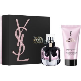 Yves Saint Laurent Mon Paris parfümiertes Wasser für Frauen 30 ml + Körperlotion 50 ml, Geschenkset