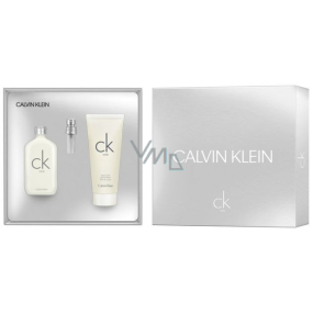 Calvin Klein CK Ein Eau de Toilette Unisex 50 ml + Duschgel 100 ml, Geschenkset