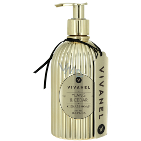 Vivian Grey Vivanel Prestige Ylang & Cedar Luxus-Flüssigseife mit Spender 350 ml