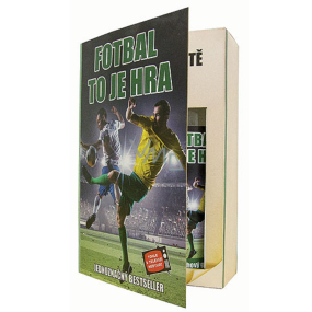 Bohemia Gifts Für Fußballspieler Olivenöl Duschgel 200 ml + Haarshampoo 200 ml Buch Geschenkbox