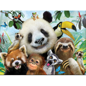 Prime3D Poster Zoo - Selfie 39,5 x 29,5 cm