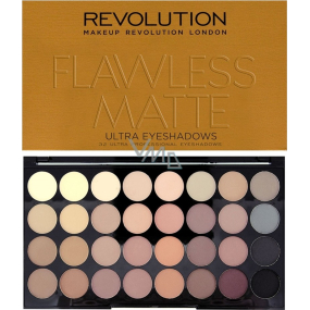 Makeup Revolution Ultra Eyeshadows 32 Lidschatten-Palette Flawless Matte 16 g
