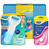Scholl Velvet Smooth Marine Minerals Premium Blau Elektrische Fußfeile mit Meeresmineralien + Scholl GelActiv Ultra High Heel Einlegesohle 1 Paar, Geschenkset