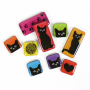 Albi Epoxidharz-Magnetset Katzen 9 Stück 9,2 cm x 6,6 cm x 1 cm