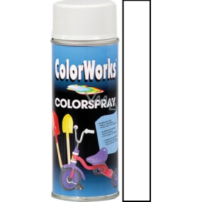 Color Works Colorspray 918517 weiß glänzender Alkydlack 400 ml