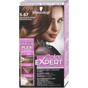 Schwarzkopf Color Expert Haarfarbe 5.67 Bronzebraun