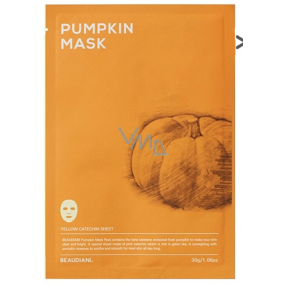 Beaudiani Pumpkin pflegende textile Gesichtsmaske mit Betacarotene 30 g