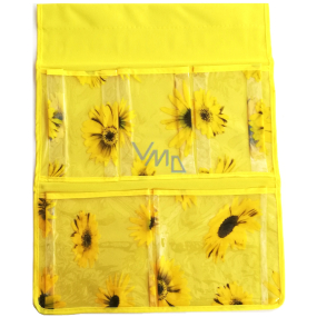 Tasche zum Aufhängen gelb 47 x 36 cm 5 Taschen 713