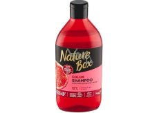 Nature Box Granatapfel feuchtigkeitsspendendes und revitalisierendes Shampoo für den Farbschutz mit 100% kaltgepresstem Granatapfelöl, geeignet für Veganer 385 ml