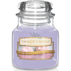 Yankee Candle Sweet Morning Rose Klassisches kleines Glas 104 g