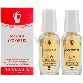 Mavala Colorfix straffender Lack für Glanz und Schutz des Lackes gegen Abblättern 2 x 10 ml