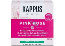 Kappus Pink Rose - Rose Luxusseife mit natürlichen Ölen 125 g